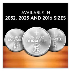 DURACELL金霸王3v锂锰纽扣电池,工业配套纽扣锂电池CR2032, CR2025, CR2016, CR2450, CR2477