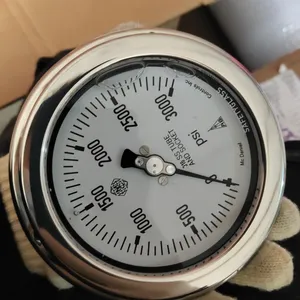 优势供应 BARBEE 压力表 ENP-GF 0-3000# PSI