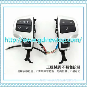 丰田08-15款兰德酷路泽 11款HIACE 方向盘按键开关 84250-60050
