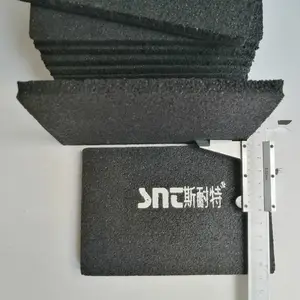 10mm橡胶隔音垫 斯耐特 工厂直供 环保橡胶吸音地垫 建筑隔音垫