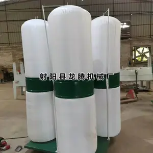 新款四桶布袋吸尘器木屑双桶布袋吸尘器木工机械台锯专用