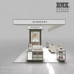 高端大气轻奢风香水店展柜设计定制 南京展柜厂展柜定制