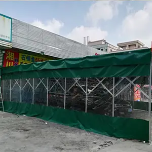校园等候棚 露天遮阴棚 衡阳衡南 XYHN-17 可推可收