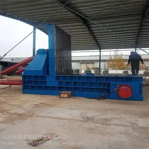 卧式压块机有多少吨重 易拉罐卧式压块机价格 卧式金属压块机视频