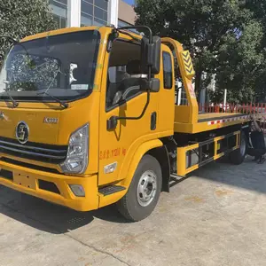 陕汽黄牌一拖二清障车 载重8吨 楚胜制造