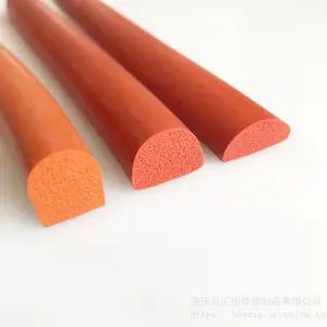 密封条厂家 硅胶发泡密封条 门窗硅胶条 D型硅胶密封条