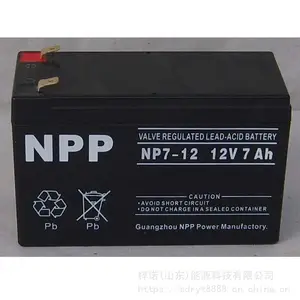 NPP��������NP12-7Ǧ����ά��12V7AHӦ������UPS���׵�Դϵͳ