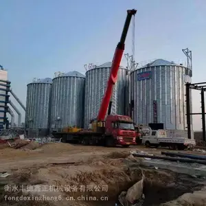 源头生产粮食钢板仓 大型装配式钢板仓
