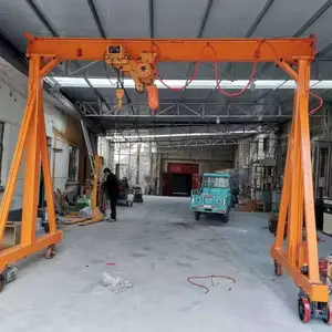 厂家供应电动龙门架可移动无轨万向吊架起重机