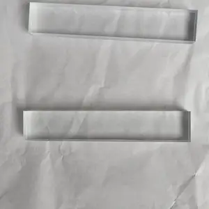 半导体载台玻璃 自动化视觉光学玻璃 仪器仪表玻璃平台 开孔玻璃 最小可开到0.5MM