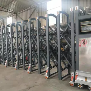 沈阳伸缩门伸缩门厂家铝合金伸缩门白钢伸缩门