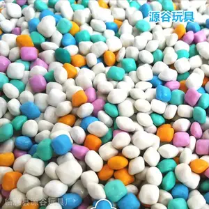 玩具沙厂家直供 儿童玩具彩石沙 儿童乐园沙池纳米仿瓷沙