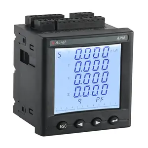 安科瑞APM800网络电力仪表精度0.2S三相报警事件波形记录点阵液晶
