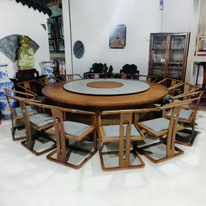 山东鑫兴家具 实木电动餐桌 电动火锅桌 供应