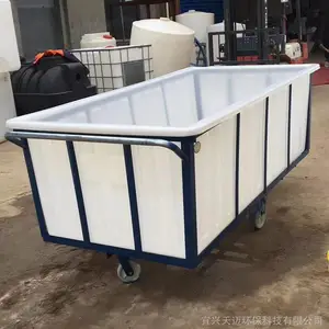 供应服装厂推布车 印染纺织布料手推车 KC-1800L