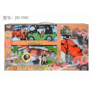 骏达恐龙觉醒动物模型有声音关节可活动角色扮演亲子互动儿童玩具JD-5581