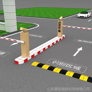 滨州车牌识别 惠民小区栅栏杆 邹平人行通道小区门厂家批发,安装,调试