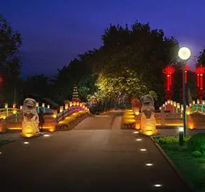 楼宇亮化工程(图)-城市亮化工程照明-安宁亮化工程