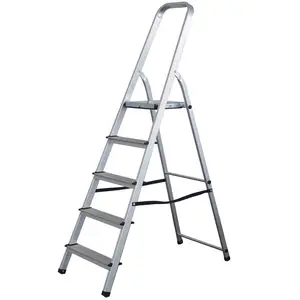 金锚轻型玻璃钢绝缘工作梯子FO12-103104105电工梯家用折叠人字梯