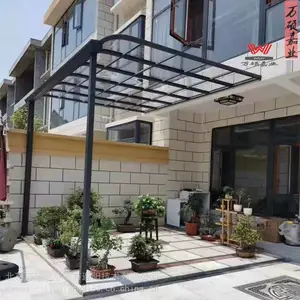 北京定制供应遮阳棚 别墅阳台棚 铝合金遮阳防晒雨棚 耐力板窗棚