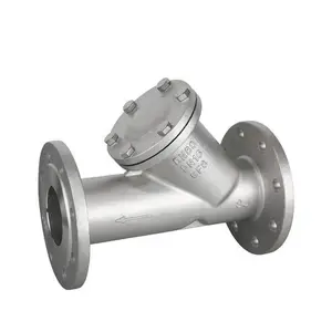 法兰式Y型过滤器 不锈钢304/316工业管道单向阀GL41W-16P