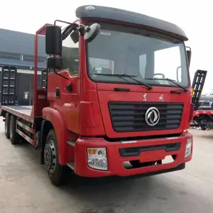 2.5L单桥挖机平板拖车有什么品牌 解放 东风 江淮 大运 可拖20吨左右工程机械运输