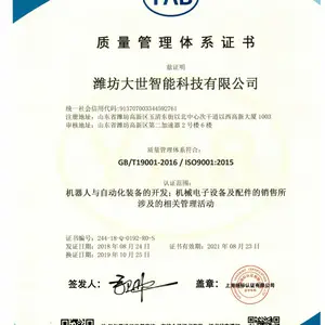ISO9001质量体系认证