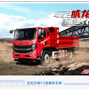 东风华神T3重载砂石版自卸车，工程建设得力干将