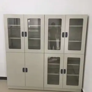 实验室试剂柜玻璃器皿柜仪器柜化学品柜PP样品柜酸碱柜全钢药品柜现货北京支持定制