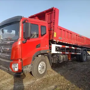 国六东风华神玉柴200单桥多功能平板自卸车,4x2东风自卸车报价
