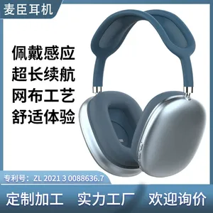 麦臣MS-B1头戴式蓝牙耳机 佩戴感应无线耳机 可接音频线耳机