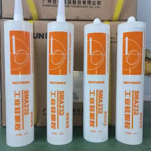 白云工业用胶SMA232室外天线冰箱空调户外广告牌粘接型耐候密封胶