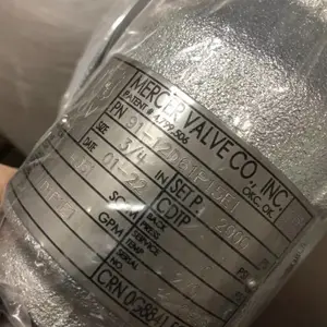 优势供应MERCER 安全阀 91-12D61P15E1 Set 2000 PSI 270 F