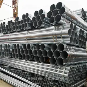 广西镀锌管 Q235热镀锌钢管 消防工程DN100 镀锌圆管焊管