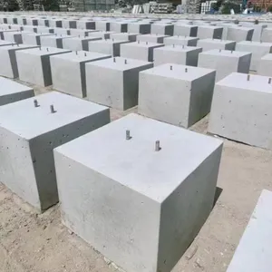 广州市光伏墩 混凝土太阳能底座 水泥光伏配重墩400*400*400 送货