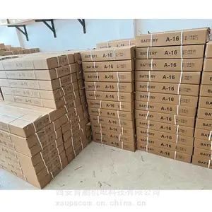 供应SBC-A16柜配置16节山特电池12V100AH(C12-100)安装使用