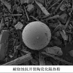 耐烧蚀抗开裂陶瓷化隔热粉