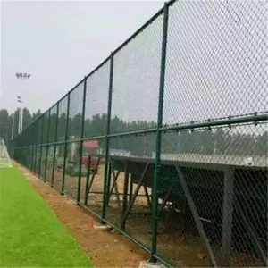 学校球场护栏网 室外球场护栏 4米高菱形孔 日自行