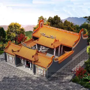 专业制作 古建戏楼 祠堂修建 大殿修建 若艺供应