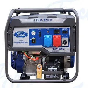 FG11050E福特汽油发电机组三相7.5KW单相电启动无人机充电