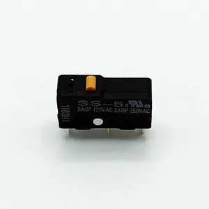 SS-5 欧姆龙原装进口行程限位安全摆杆超小型微动开关 5A125VAC