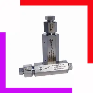 不锈钢高压单向阀 CV40QF-HF4封球座硬密高温单向阀