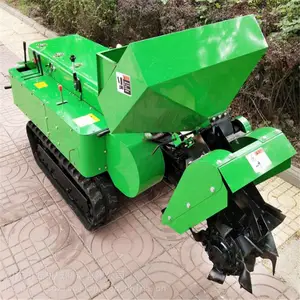 自走式履带旋耕机 四轮果园低矮开沟机 大棚小型施肥埋土机