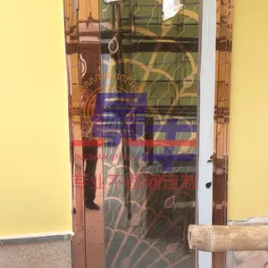不锈钢地弹门门扇四周的缝隙标准是多大 酒店大门定做