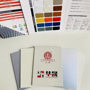 华晟吉祥铝塑板 防火PE内芯 半导体行业铝塑板材隔断 防静电