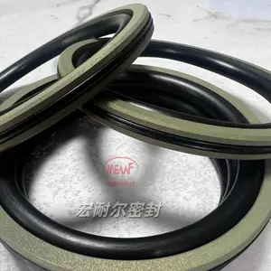 进口特瑞堡标准AQ密封蓄能器密封活塞或活塞杆组合密封圈AQ5双O型圈液保压缸油缸高压