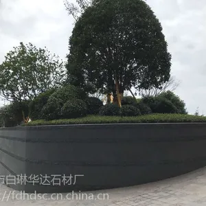 供应黑色福鼎黑150*300*30火烧规格板，老牌厂家值得信赖