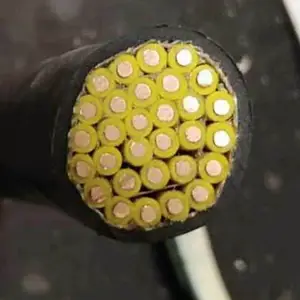 江南五彩牌铜芯聚氯乙烯绝缘聚录乙烯护套控制屏蔽电缆