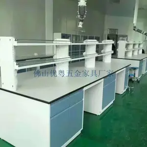 顺德化验通风柜全钢实验台通风柜边台实验台定制化学实验室合成架工厂