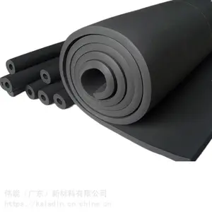定制环保EPDM橡塑高发泡隔音棉 吸音棉板背胶 ktv房屋吸音隔音卷材